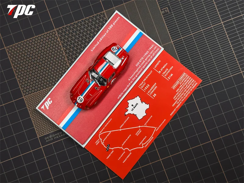 

PreSale TPC 1:64 250 GTO Die-Cast Car Model Miniature Gifts