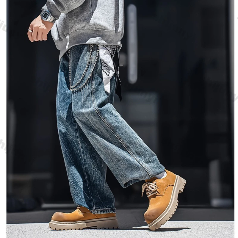 أحذية رجالية عادية 2025 جديد منخفض أعلى كبير تو خمر أحذية مكتنزة موضة الخياطة الدانتيل يصل منصة عدم الانزلاق أحذية رجالي #5