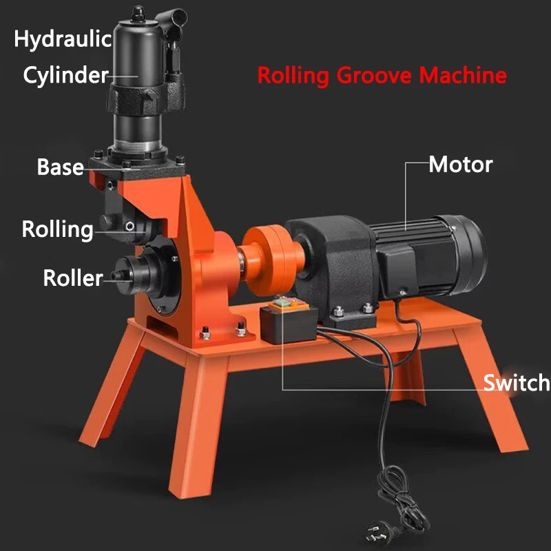 

Pipe Cutting Machine,Fire Pipeline Drilling Machine,Electric Hydraulic Rolling Groove Slotting Machine Steel Iron Pipe Cutting