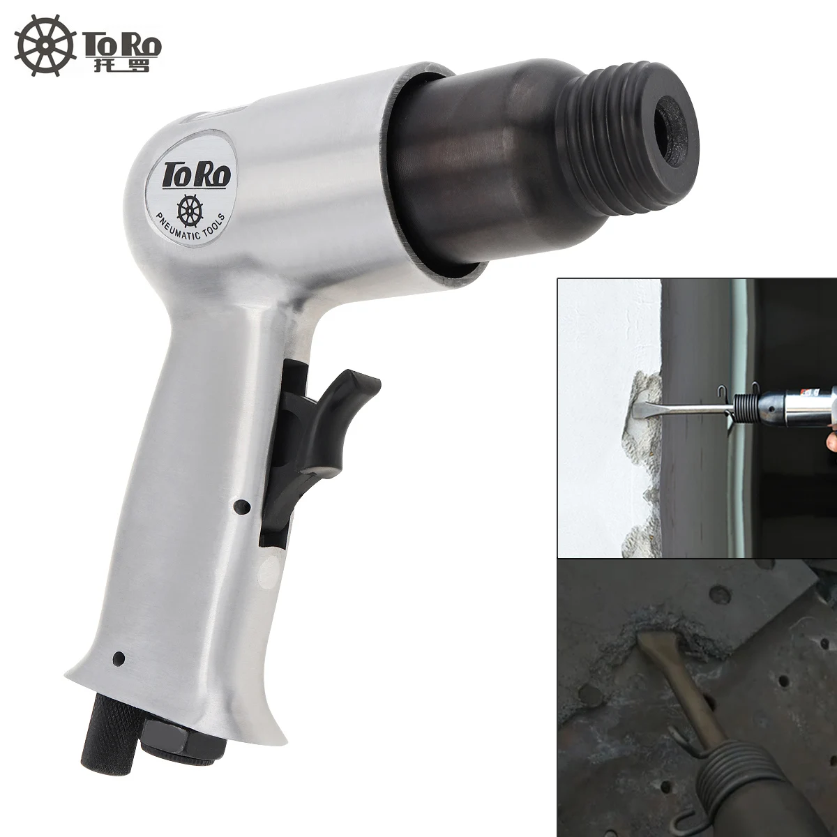 Professional Handheld Air Hammer, Pistol Gás Pás, Pequeno Removedor de Ferrugem, Ferramentas Pneumáticas, Air Cinzel, 9150, 3/8 \