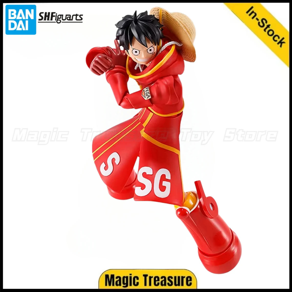

【В наличии】Bandai SHF One Piece Monkey D. Luffy-Future Island Egghead Style-Action Model Аниме Персонаж Модель Игрушки