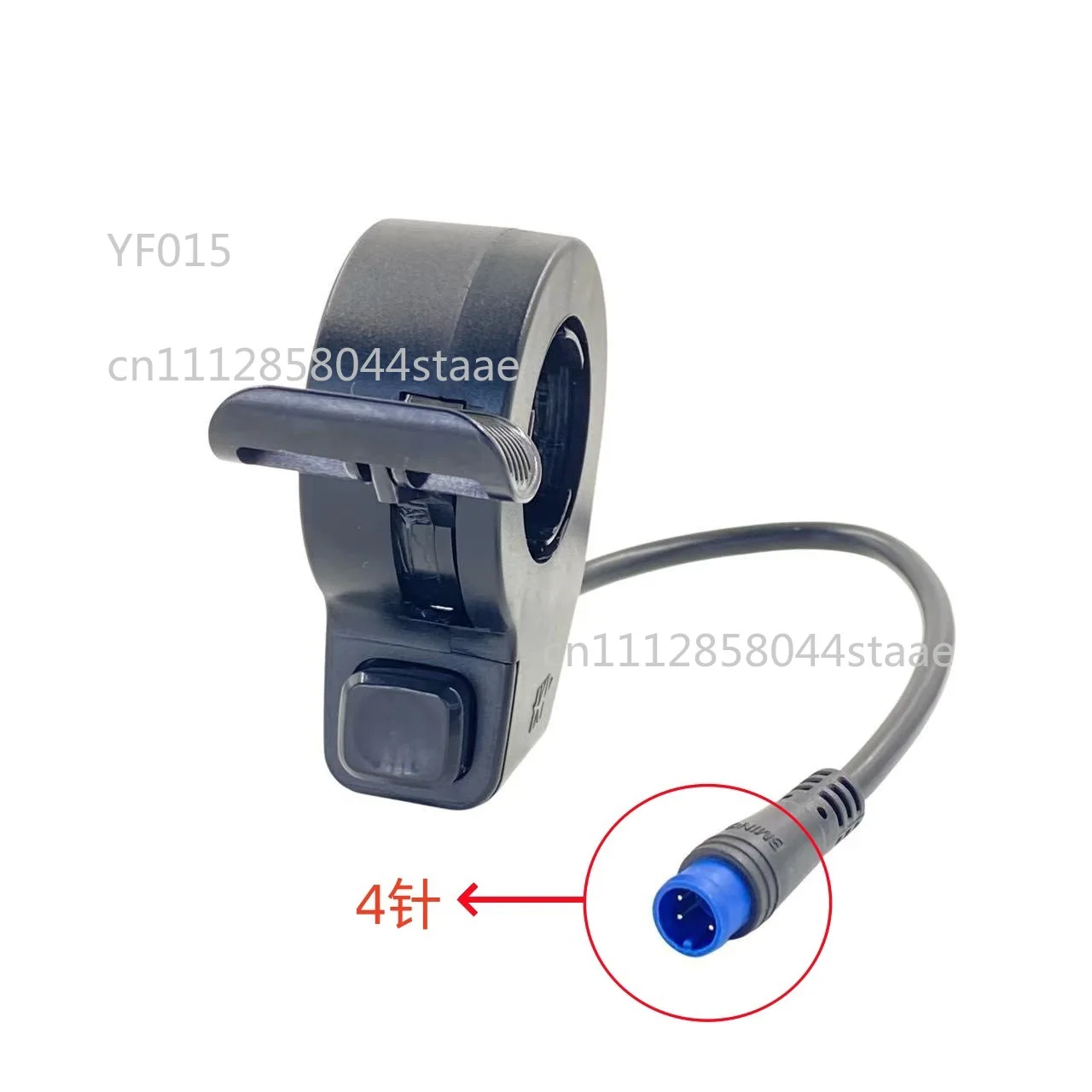 4-Pin Thumb Throttle Accelerator Control for Electric Scooter Universal Speed Regulator