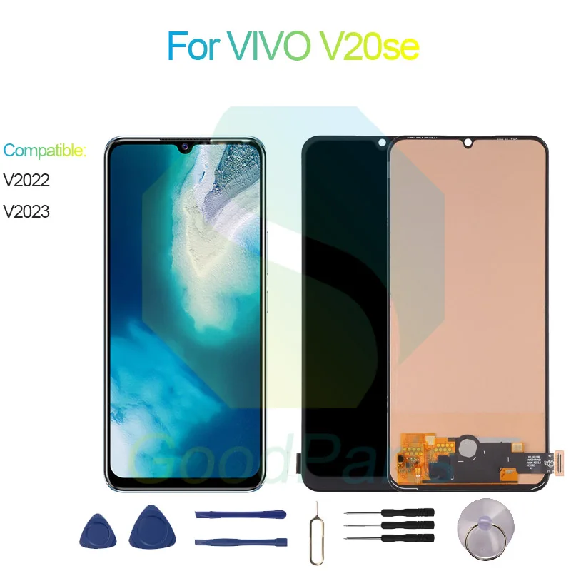 

ЖК-экран для VIVO V20se 6,44 дюймов V2022, V2023 для VIVO V20 se, сменный сенсорный дигитайзер в сборе