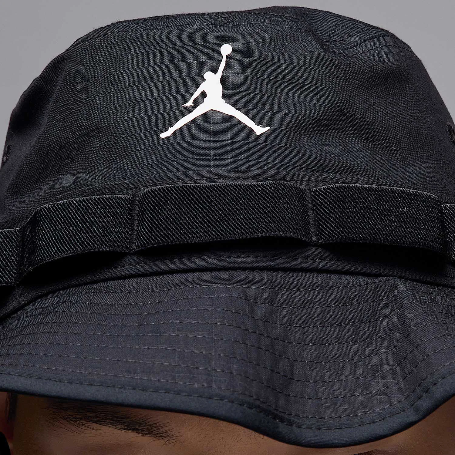 Nike Authentic JORDAN Men's and Women's Sunshade Outdoor Leisure Breathable Fisherman's Hat HM5753-010 view 3