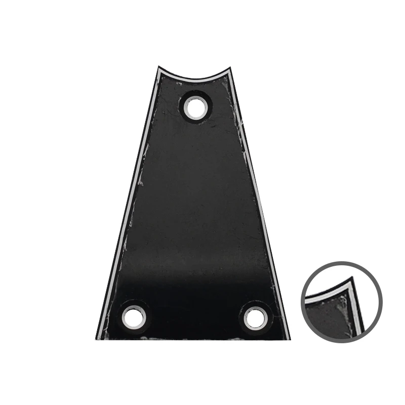 3 Ply Triangle Guitar Truss Rod Cover 42.5x30MM 3 Hole Truss Rod Plate Multi Colour Availalbe