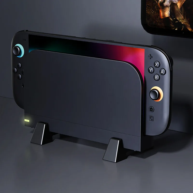 Para accesorios Switch 2, soporte de Base Host con estante de exhibición de almacenamiento de disipación de calor para Nintendo Switch 2