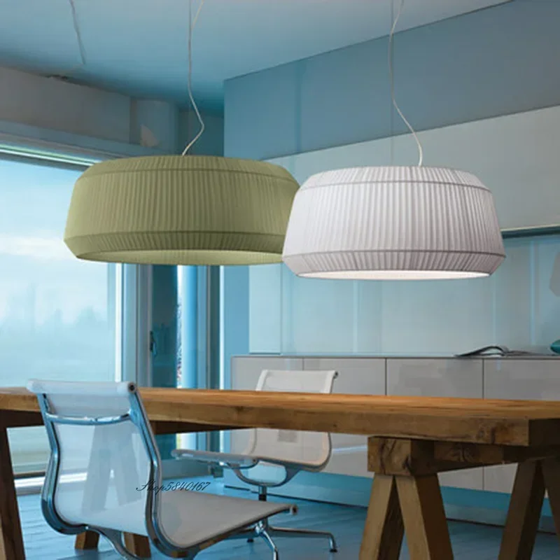 

Creative Nordic Marine Cloth Pendant Light Designer Hanglamp for Living Room Dining Room Restaurant Luxury Home Decor Luminaire