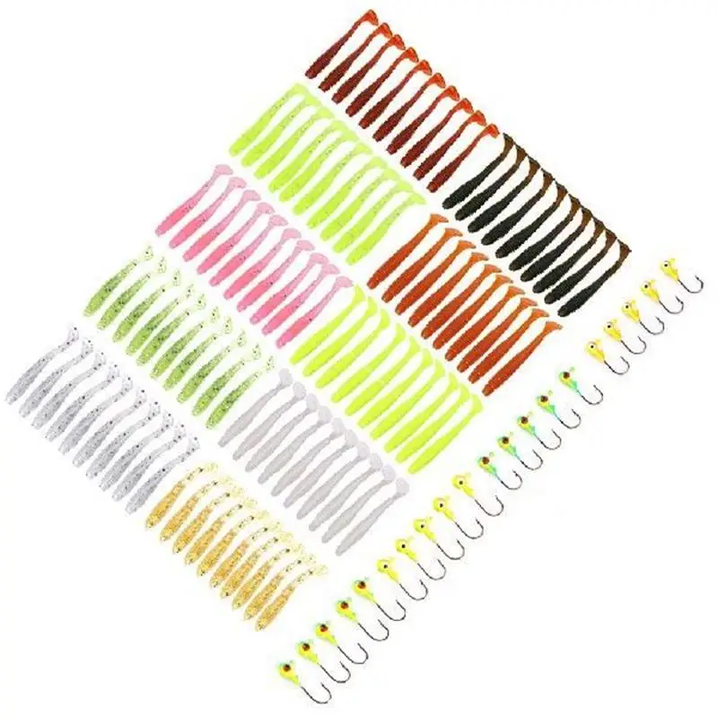 ensemble-de-leurres-et-hamecons-de-peche-souples-120-pieces-appats-en-plastique-en-forme-de-ver-avec-hamecons-pour-la-peche-en-eau-douce-et-en-eau-salee