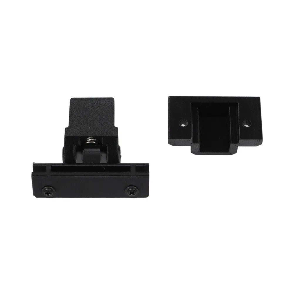 Black Dust Cover Hinges Stable Support Robust Construction Compact Structure Easy Installation For DJ Booth Setup