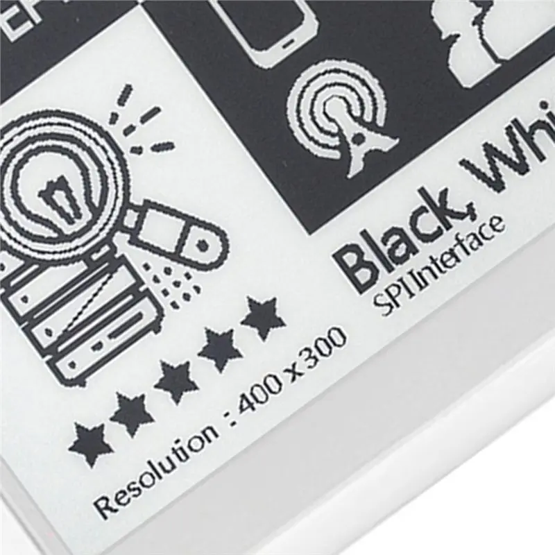 E-Paper ESL Tag 4.2 Inch Passive Battery-Free Electronic Shelf Label Wireless E-Ink Display GDN042BW