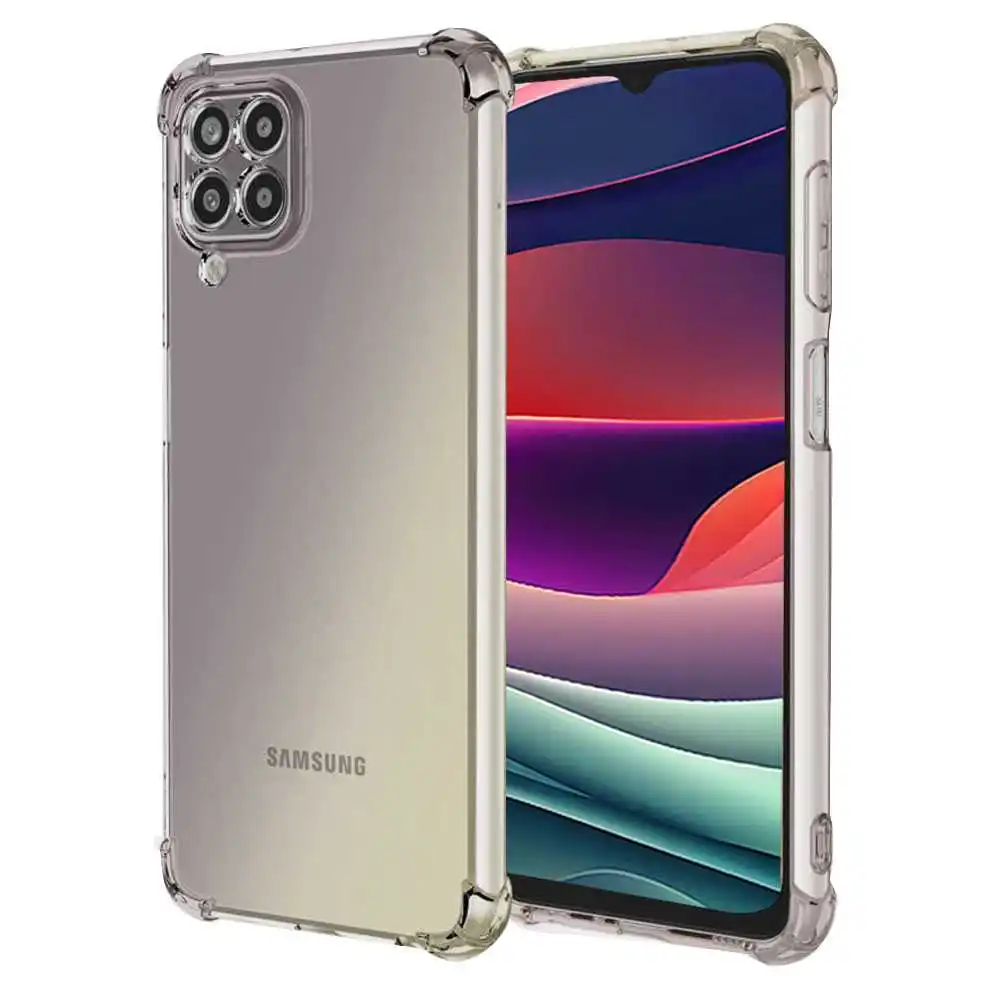 TPU Case for SAMSUNG Galaxy M53 5G, Flexible Case with Reinforced Shockproof Corners, Camera Protection, Transparent Silicone