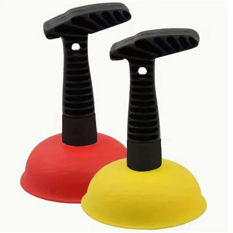 Ventosa de cocina, émbolo de drenaje, limpiador de tuberías de baño, émbolo de fregadero, suministros de dragado, herramienta limpiadora de tuberías de fregadero para el hogar