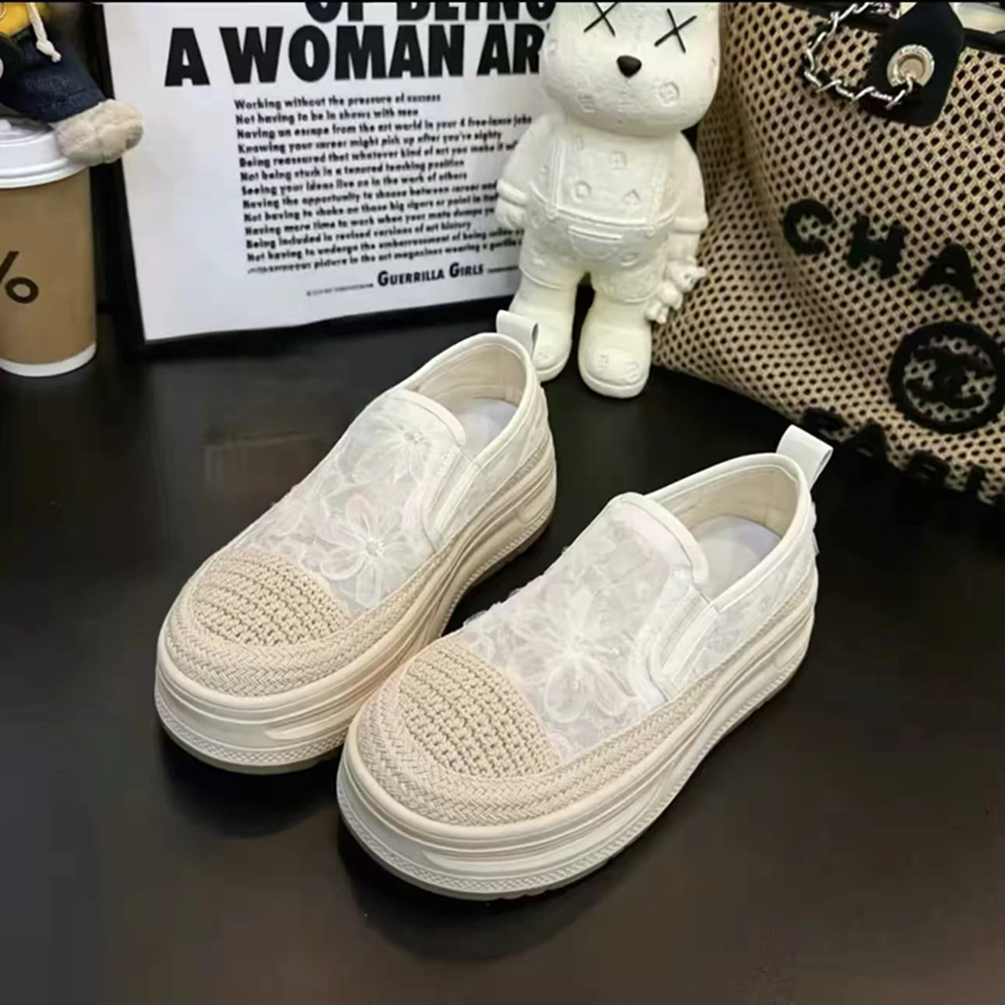 women's-lace-up-fishing-boat-shoes-breathable-mesh-slip-on-flat-heel-korean-style-casual-fashion-summer-new-arrival