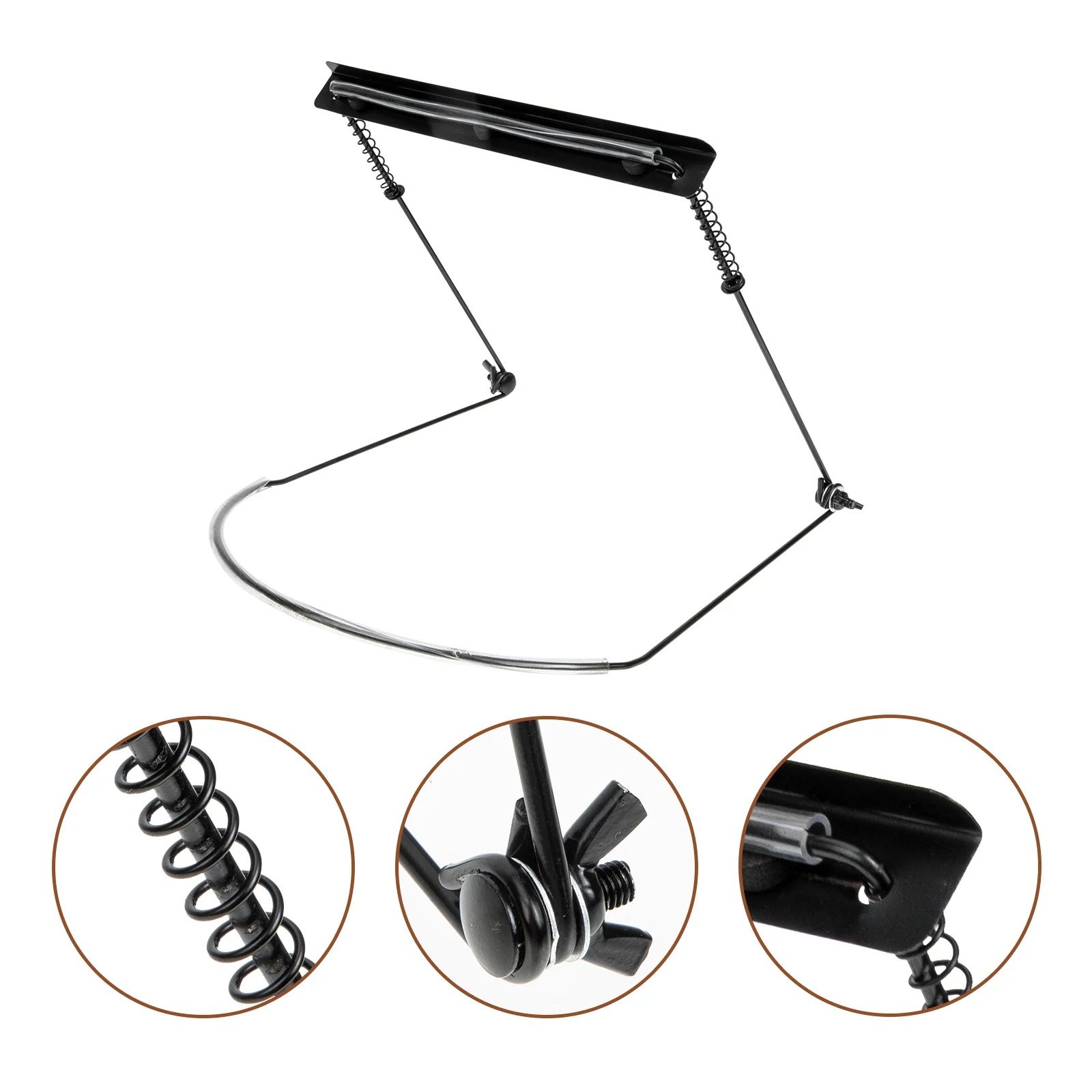 

Harmonica Holder 24 Hole Adjustable Neck Rack for 10 16 Hole Mouth Organ Stand Iron Mount Music Instrument Accessory