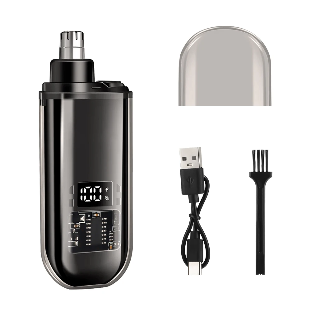 Nose Hair Trimmer Portable Trimmer for Nose Mini Nose and Ear Hair Trimmer Portable Nose Trimmer Rechargeable Trimmer for Man