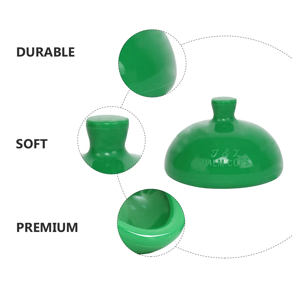 Household Tools Phlegm Cup Simple Hiccup Reduce Palm Chest Percussion Baby Green Silica Gel Back Massager