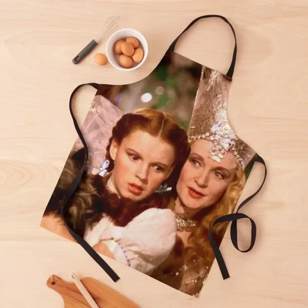 

Glinda and Dorothy Apron Trim Cloth For Hairdresser Men gift For Home Accessories Apron