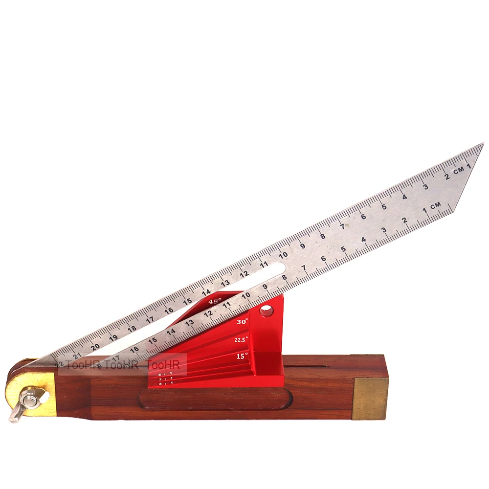 Imagem -04 - T-bisel Block Gauge Liga de Alumínio Medidor de Ângulo do Bloco de Medição Finder para Ferramentas de Carpintaria Carpinteiro Transferidor