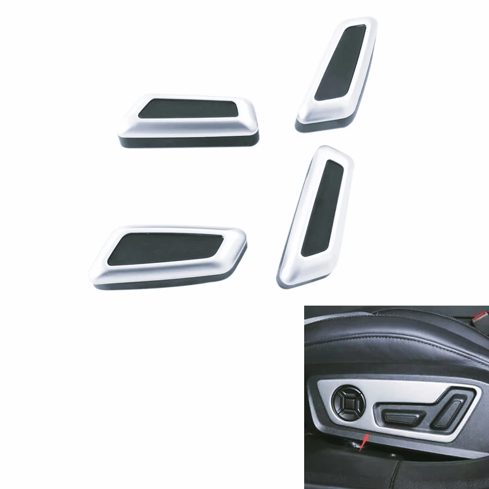 ZF-S Reemplazo  la cubierta  interruptor  botón  ajuste  asiento Interior  coche, 4 piezas, Audi A6, A7, C8, Q5, A3, Q3, Q7,