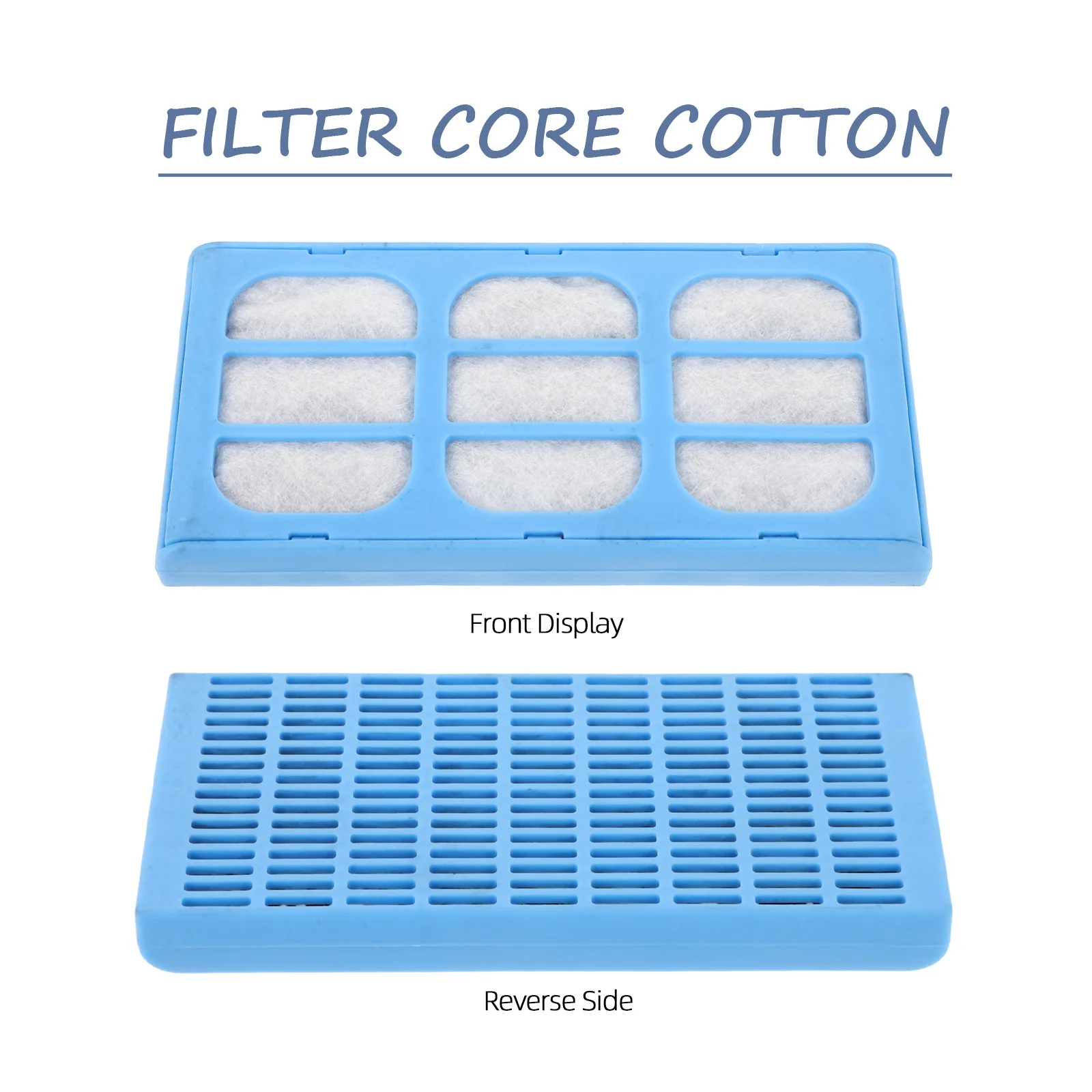 

Pet Fountain Water Filter Cat Fountain Replacement Durable Soft Easy Install Filter for Removing Odor Impurities Water