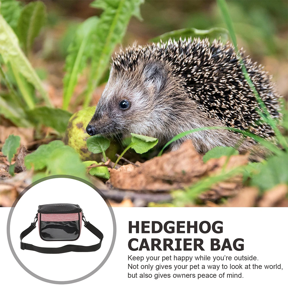 

Small Animal Carrier Cute Pets Outing Bag Hamster Portable Breathable Oxford Cloth Holder