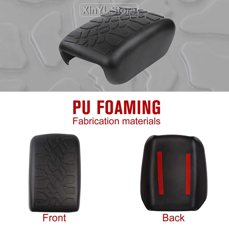 Car Armrest Box Panel Decoration Cover For Jeep Wrangler JL For JT Gladiator 2018 Up Car Interior Accessories