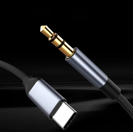 Fotografia 6: Cabo Adaptador Zenwire ZC-19 USB-C para 3.5mm AUX DAC Mini Jack para Celular, Cabo de Áudio de Alta Qualidade 1.5 M