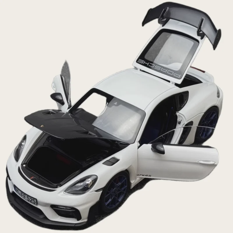 NOREV Diecast 1/18 Bilancia Porsche Modello In Lega di Auto Porsche 911 Cammann GT4 RS Gioca Veicoli Giocattoli per I Ragazzi Regalo Scatola Originale