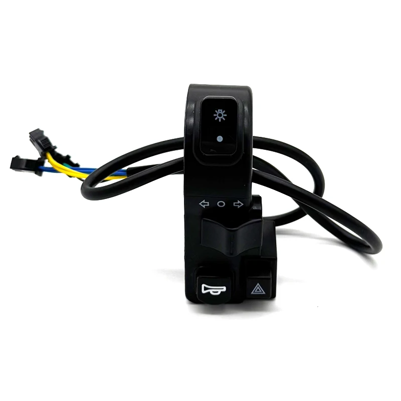 22mm Electric Vehicle Light Switch Ebike Lamp Horn Emergency Switches For Turn Signal Light Electric Bicycle Citycoco Button