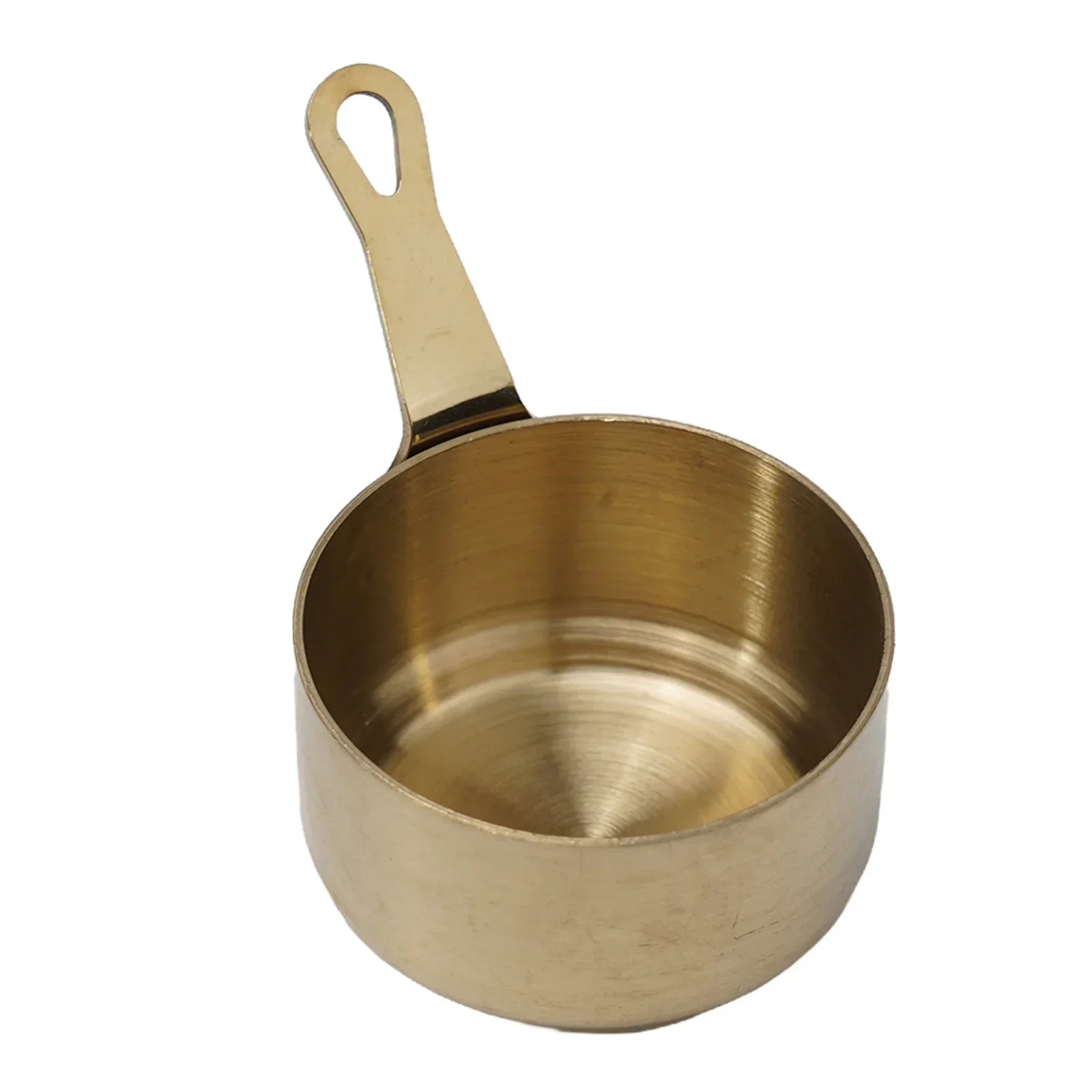 Stockpots Sauce Pan With A Hanging Hole 60-100ml Kitchen Long Handle Milk Pot Small Smooth Edge 100% Brand New