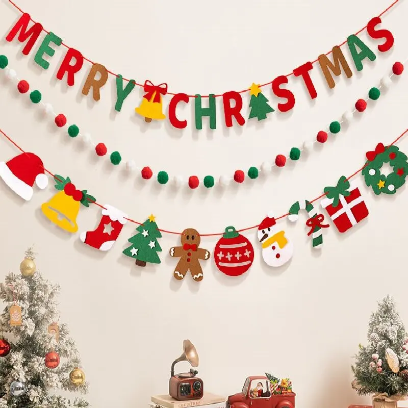 

Christmas flag decoration ambient light scene arrangement shooting props latte pendant pendant pendant Christmas tree