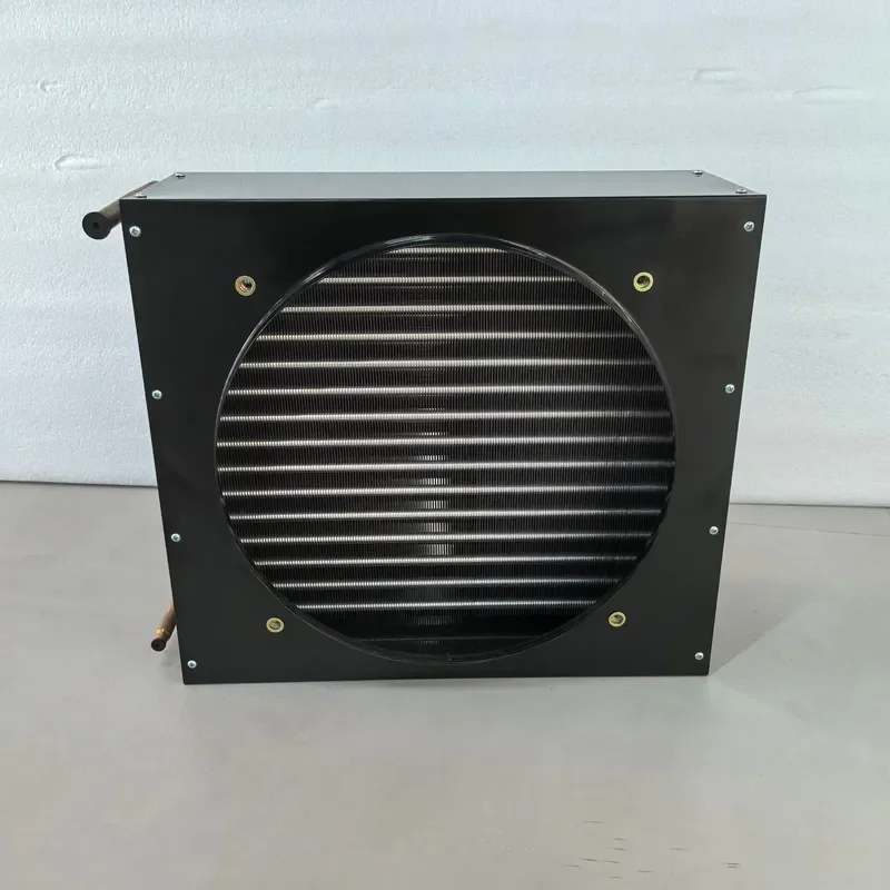 Industrial Condenser Aluminum Refrigeration Equipment with All Spare Parts Efficient Condenser for Cold Room