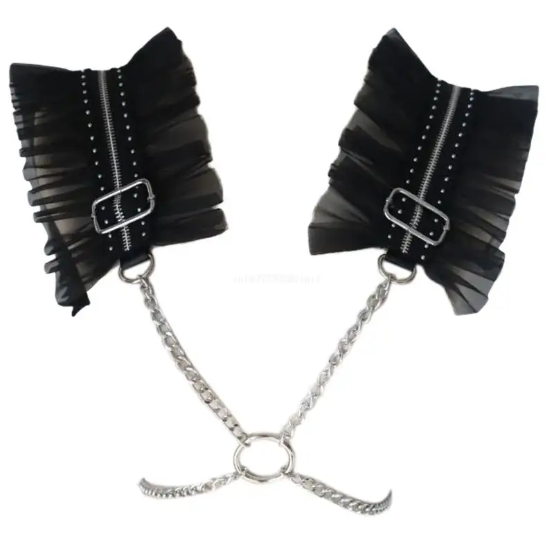 

Charm Angel Wing Lace Suspenders Steampunk Vintage Styles Shoulder Strap for Cosplay and Fashion Enthusiasts Dropship