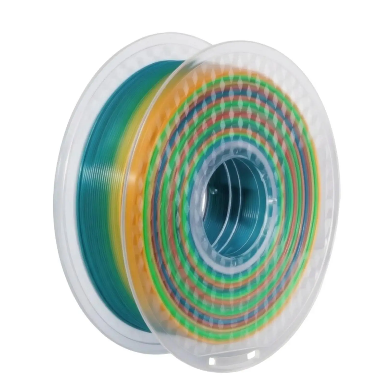 GEEETECH PLA 3D Printer Filament Consistent Diameter Gradient PLA Filament Spool Multicolor Dimensional Accuracy for Makers