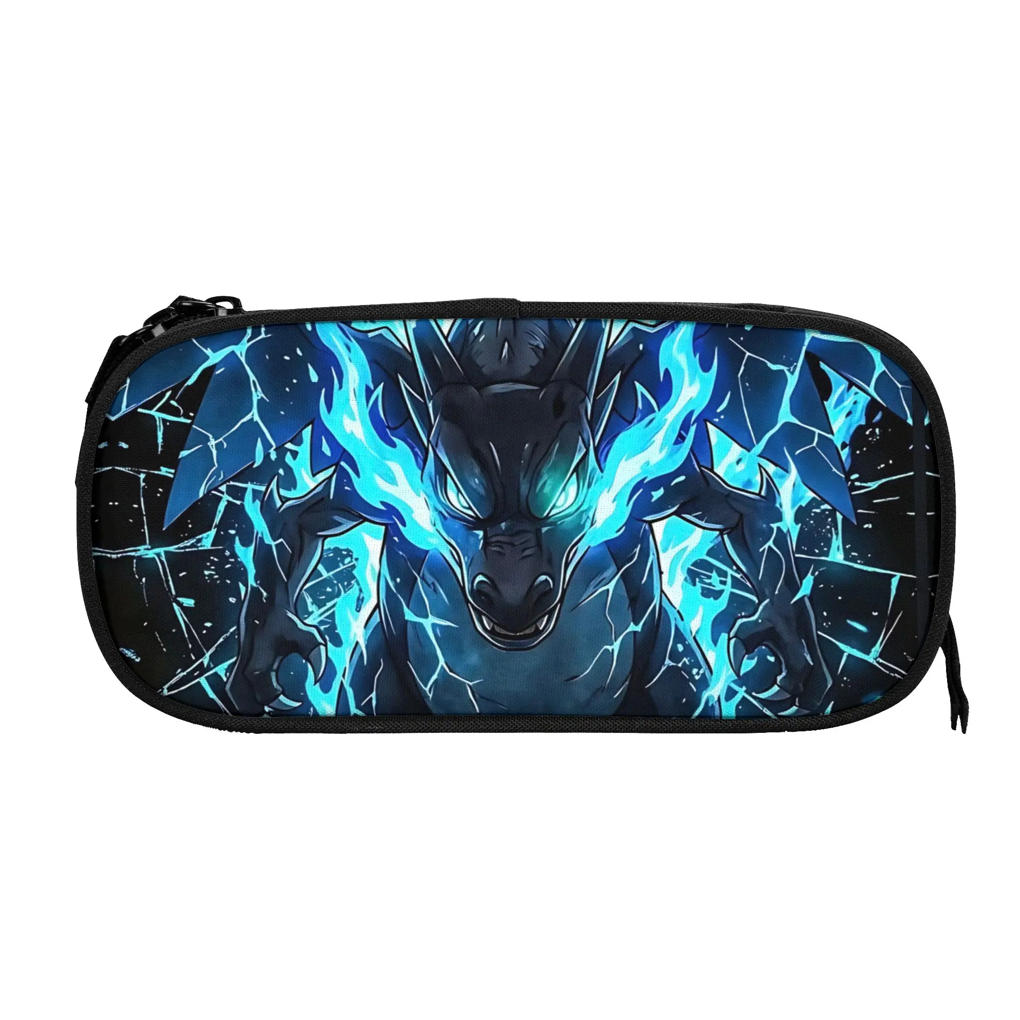 bolsas-personalizadas-pokemon-mega-charizard-x-blue-flame-de-grande-capacidade-para-criancas-bolsa-de-estudo-portatil-para-meninos-e-meninas