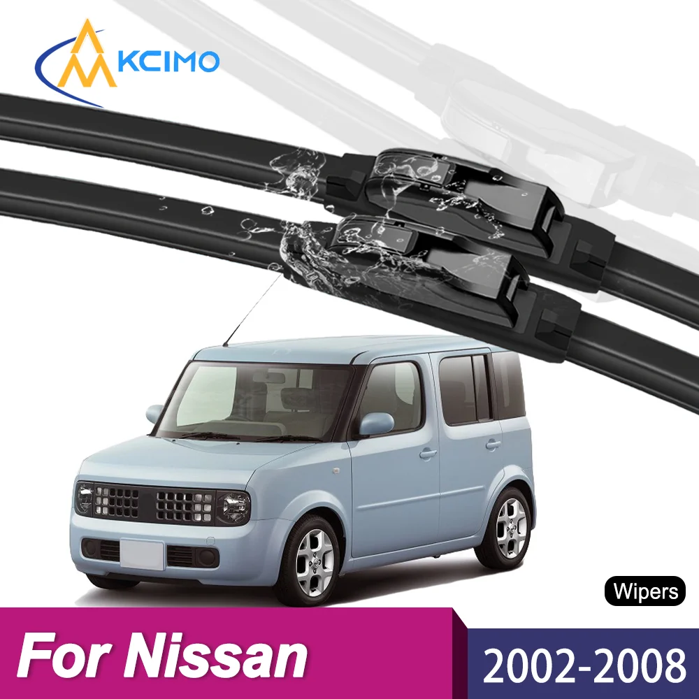 

Upgrade Your Wiper System 2PCS Premium All-Season Blades For Nissan Cube Z11 2002-2008 Long-Lasting Clear Vision Guaranteed