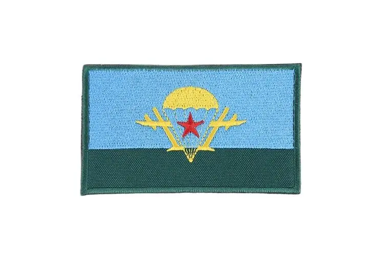 SMTP E78 Russian army fan morale badge Soviet airborne combat flag armband tactical patch