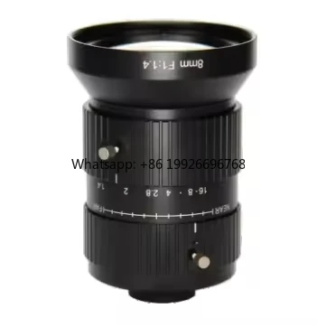 

Multifocal Length 8mm C Mount FA Lens Machine Vision Industrial Lenses for Gige Industrial Camera