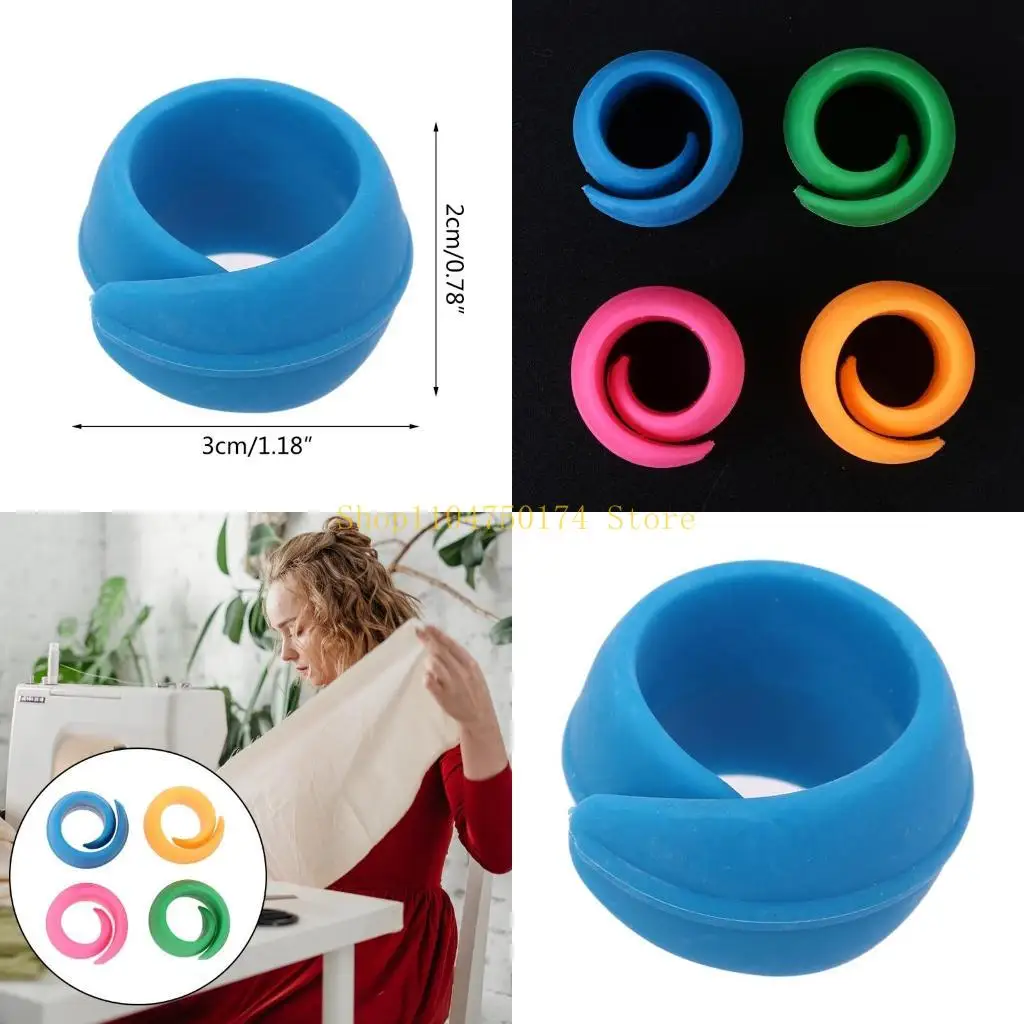 

100pcs Embroidery Sewing Machine Thread Spool Huggers Tool Keep Spools From Unwinding No Loose Ends Tails top sale