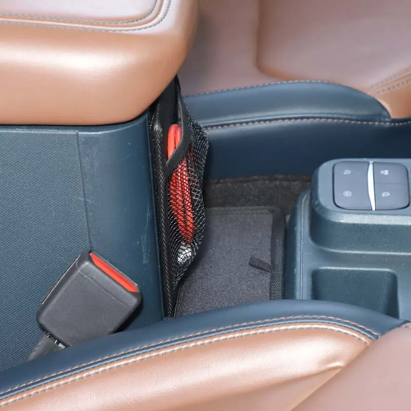 

For Ford Maverick 2022+ Oxford Cloth Car Center Console Armrest Box Front Storage Bag Mobile Phone Bag Interior Accessories