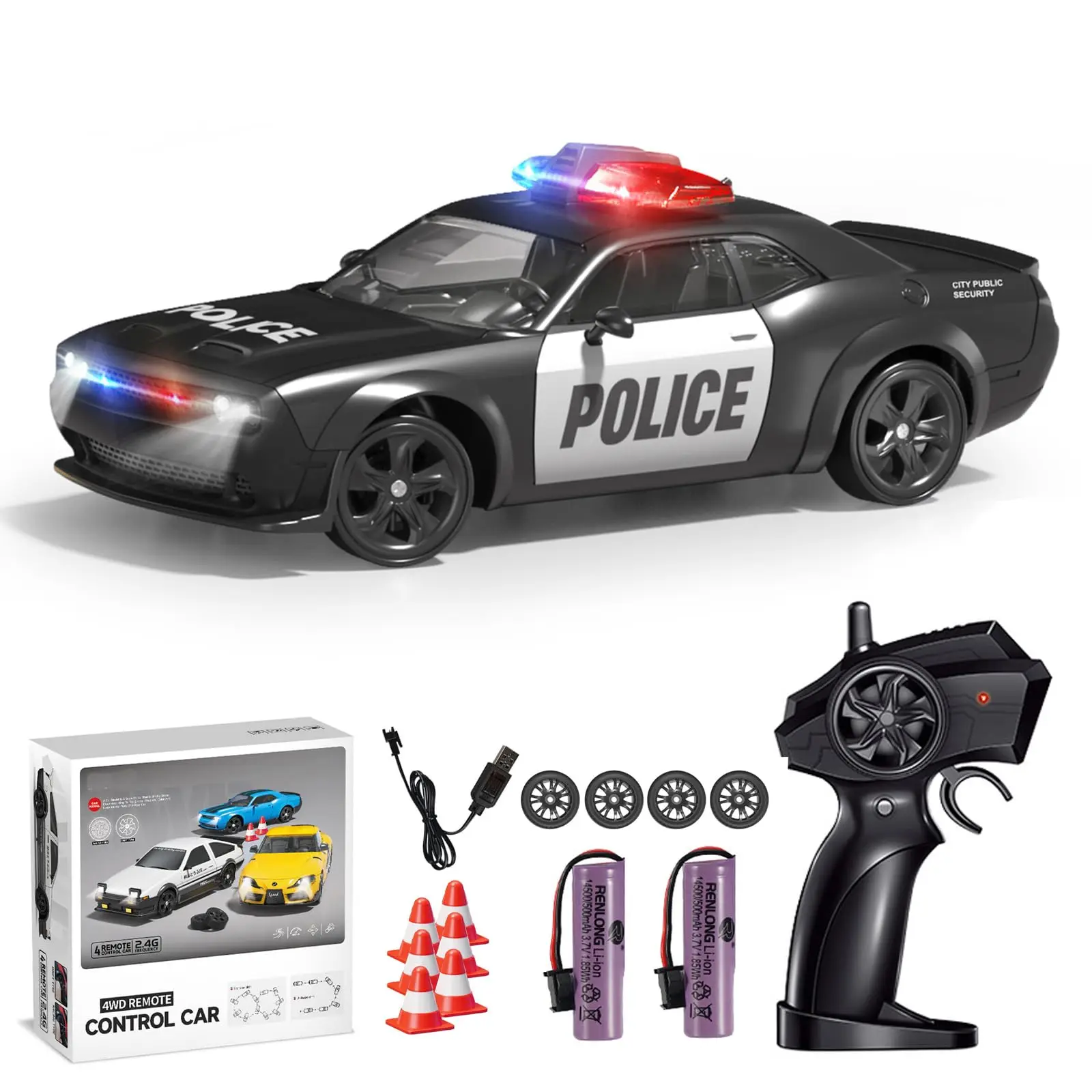 

RC Drift Car Car Model 1:24 Toy Children Rc Remote Control Drift Car Remote Control Toy Car Children'S Festival Gift Toy