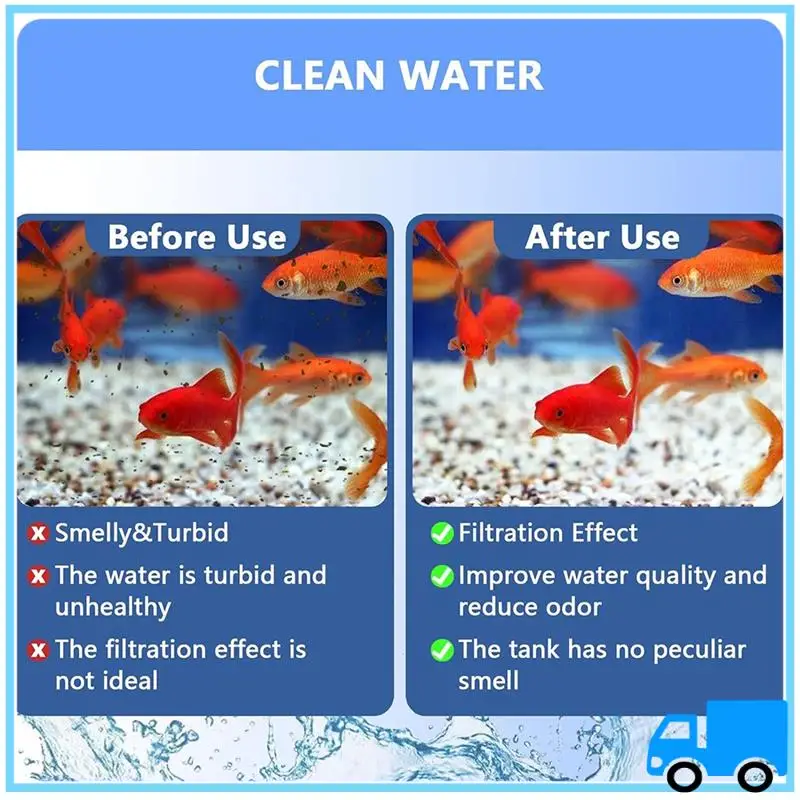 

Latest 8Pcs Aquarium Filter , Compatible For 30-60/20-40 Power Filters, Replacement For EZ-Change 3 Spare Parts Accessories Part
