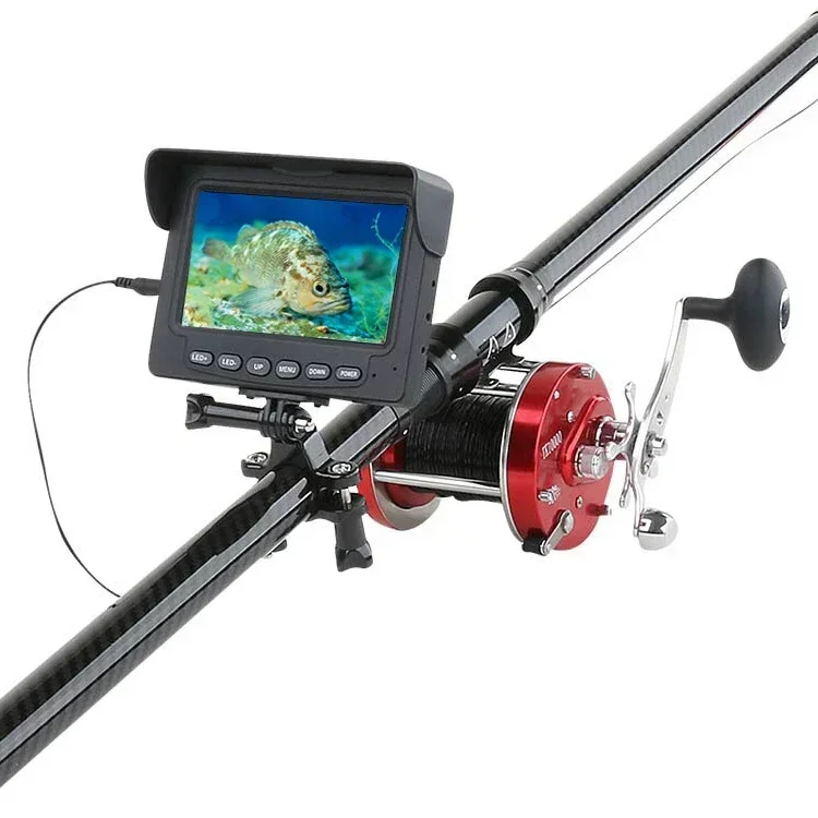 

high quality Portable Underwater Fishing Camera Waterproof fishing camera on the rods