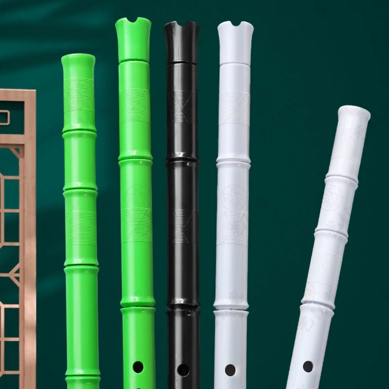 8 Holes Chinese Vertical Bamboo Flute G Key Professional Xiao Traditional Musical Instruments Detachable Flute for Beginners