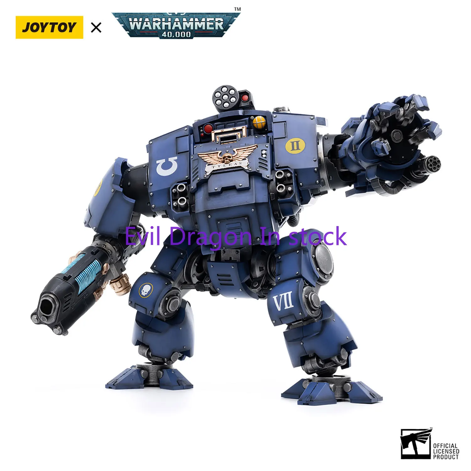 In Stock JOYTOY Warhammer 1/18 Action Figure Mecha Anime 29.8cm Ultramarines Redeemer Dauntless Brothers Dauntless Thales