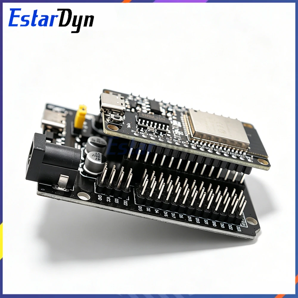 ESP32 Development Board USB Type-C CH340C WiFi Bluetooth Dual Core Low Power IoT ESP32-DevKitC-32 ESP-WROOM