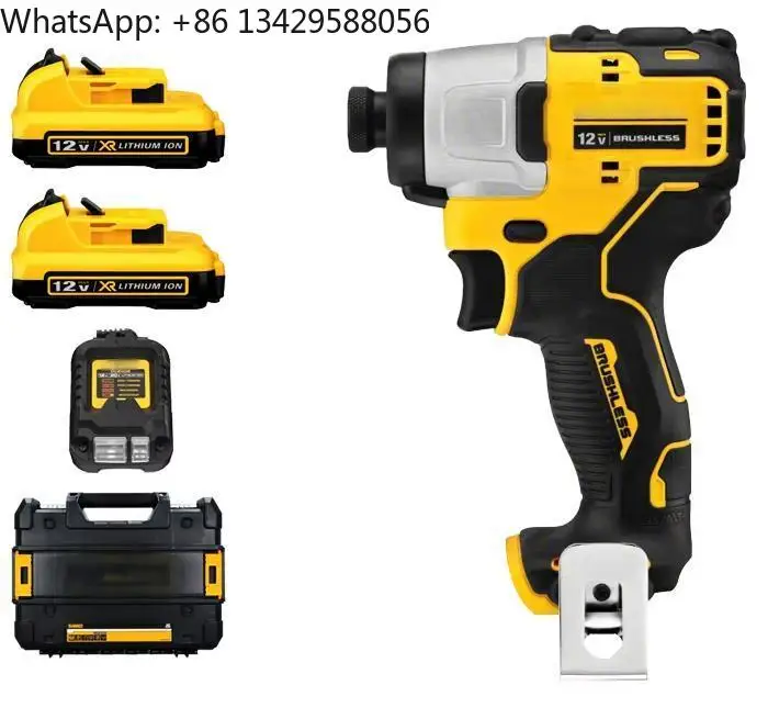 

Original DCF801D2K-A9 Brushless Cordless Sub-Compact Impact Driver 12V Power Tools