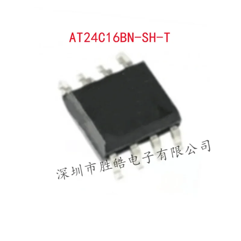 

(10PCS) NEW IC AT24C16BN-SH-T AT24C16BN 16B 16B1 SOP-8 Version B Integrated Circuit