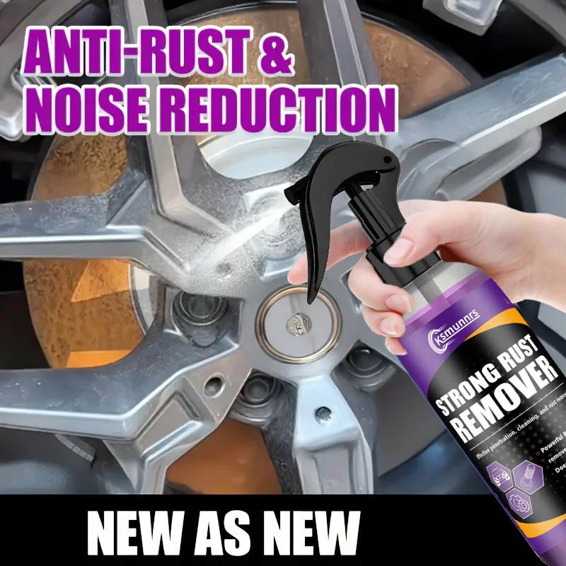 100ml Automotive Metal Rust Remover Spray Oxide Removal for Metal Surfaces