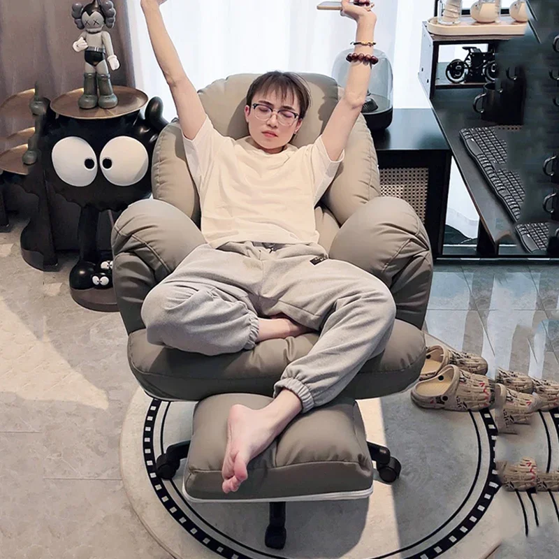 Trucco Sedia da ufficio ergonomica Trono Vanity Studio Sedia da ufficio direzionale moderna Lettura nordica Sillas De Oficina Mobili da salone